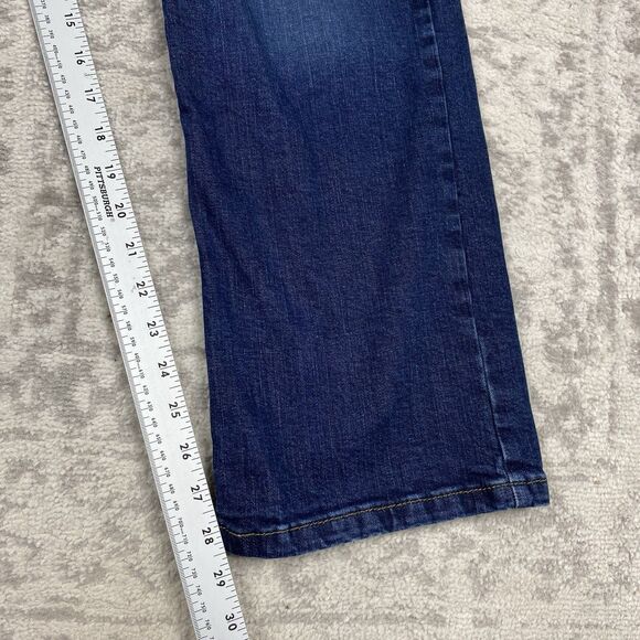 Wrangler Jeans Mens Medium Wash Relaxed Fit Bootcut Stretch Denim Size 29x30 - Picture 3 of 6